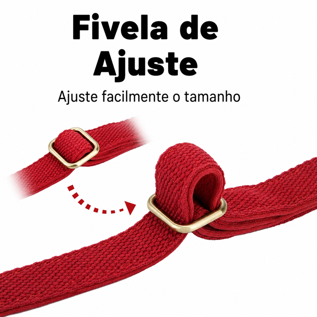 Coleira Ajustável para Cães Pequenos, Médios e Grandes - MimoCao