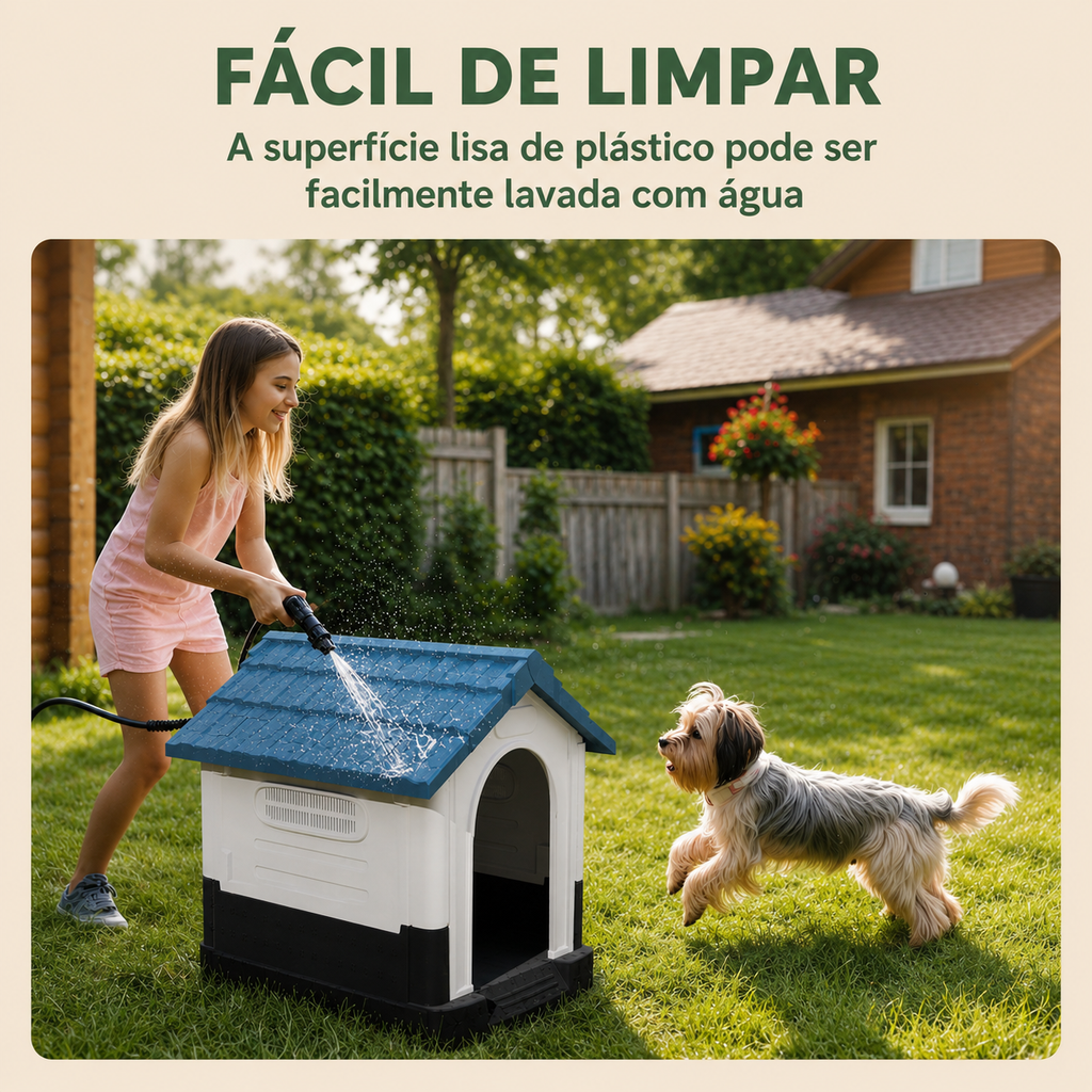 Casota de Quintal para Conforto de cães - MimoCao