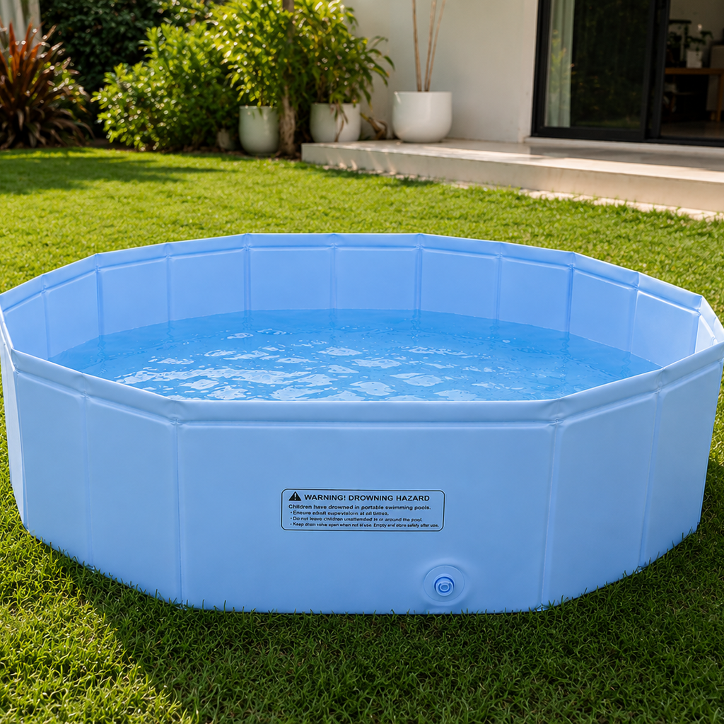 Piscina para Cães Dobrável em PVC - Mimocao