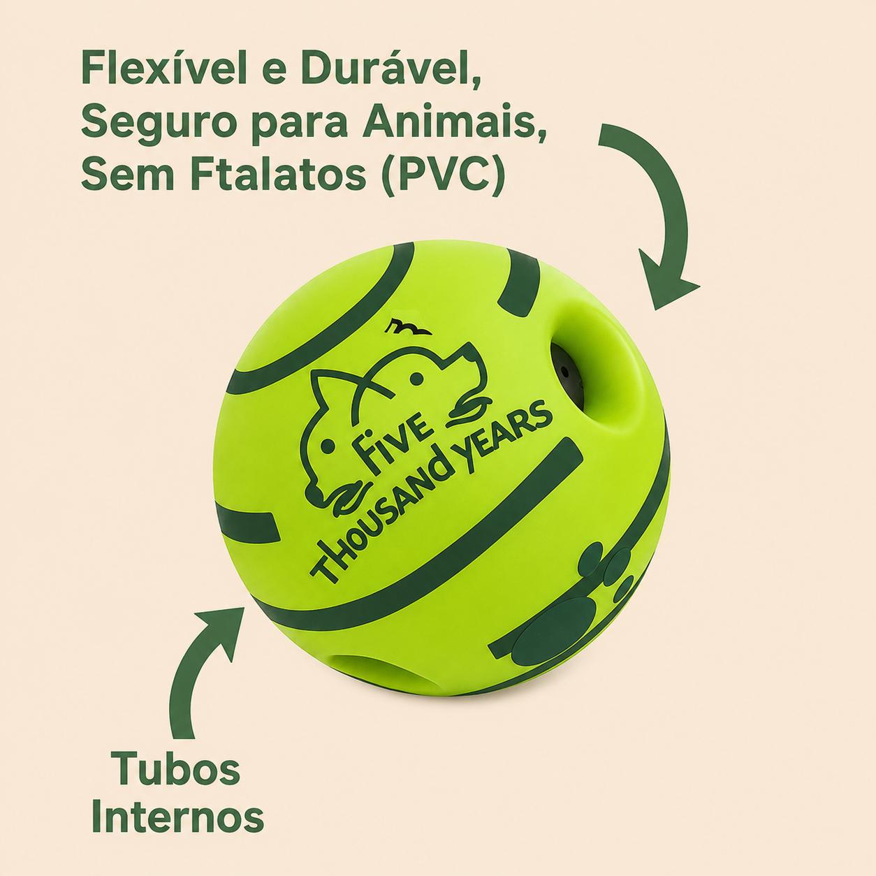 Brinquedo Bola Interativa para Cães –  MimoCao