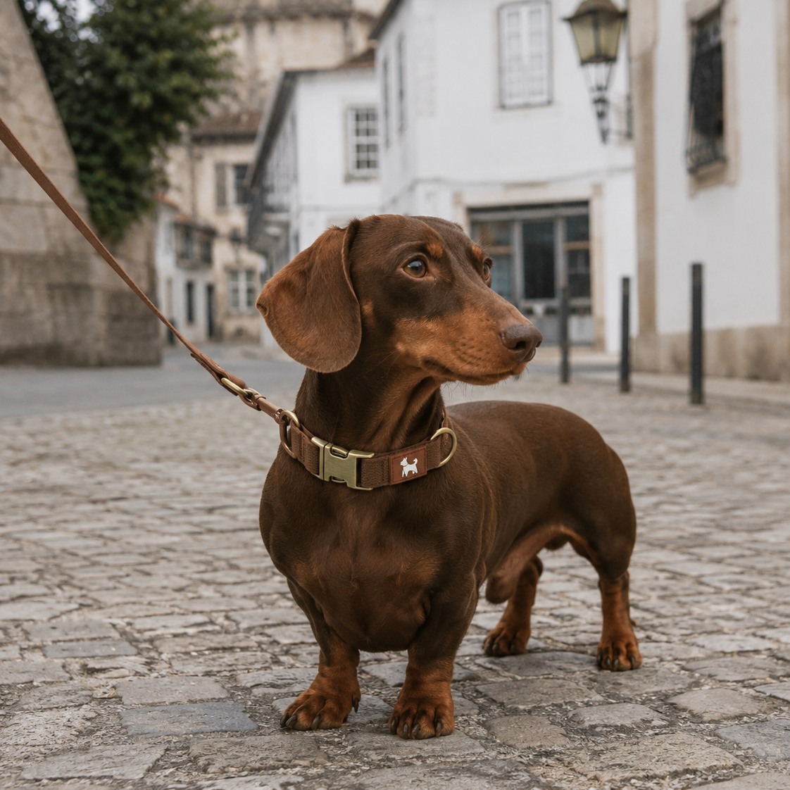 Coleira Ajustável para Cães Pequenos, Médios e Grandes - MimoCao