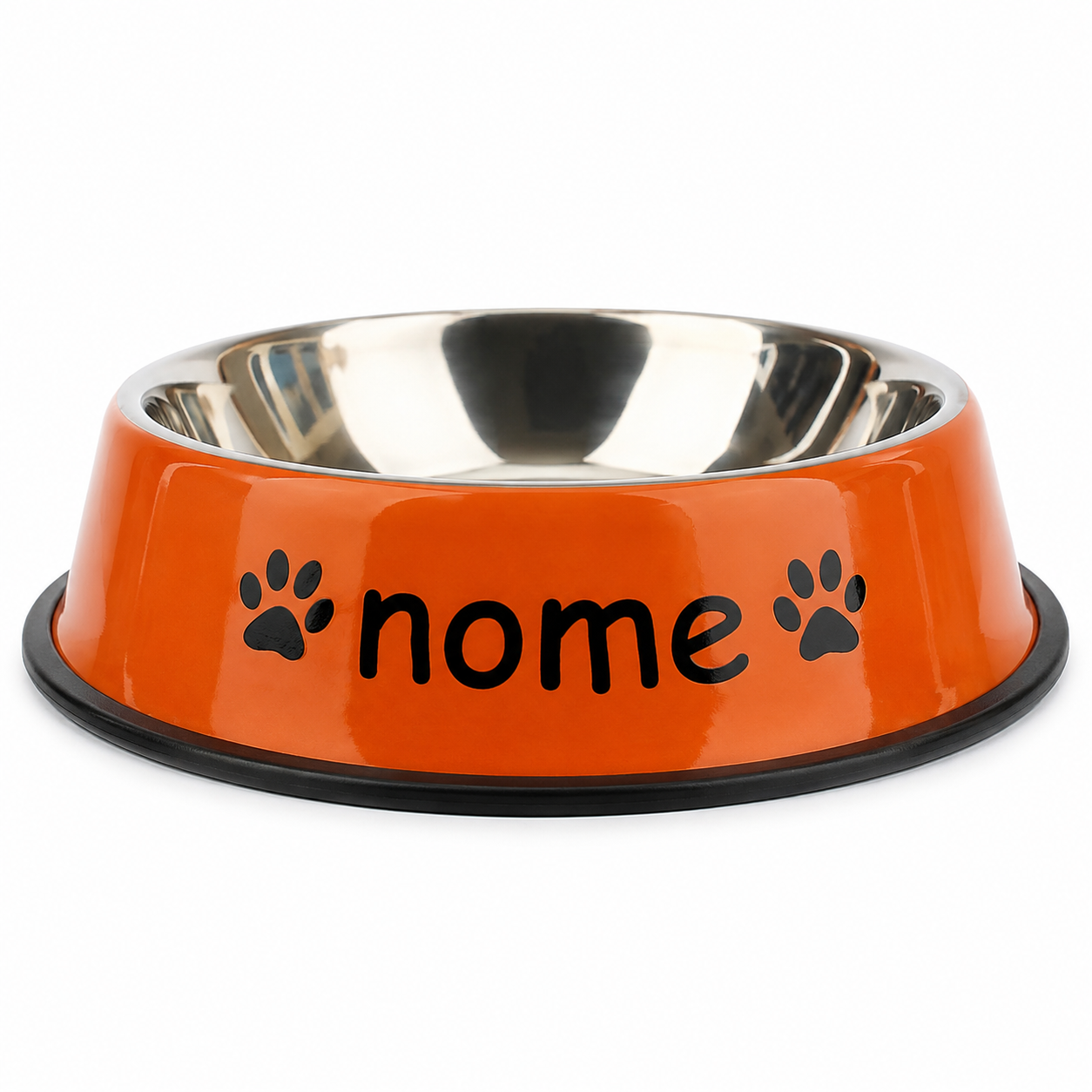 Tigela Personalizada em Aço Inoxidável para Cães - MimoCao