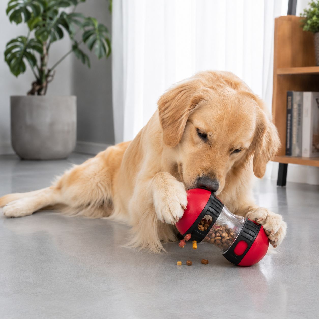 Brinquedo Interativo Dispensador de Petiscos para Cães - MimoCao