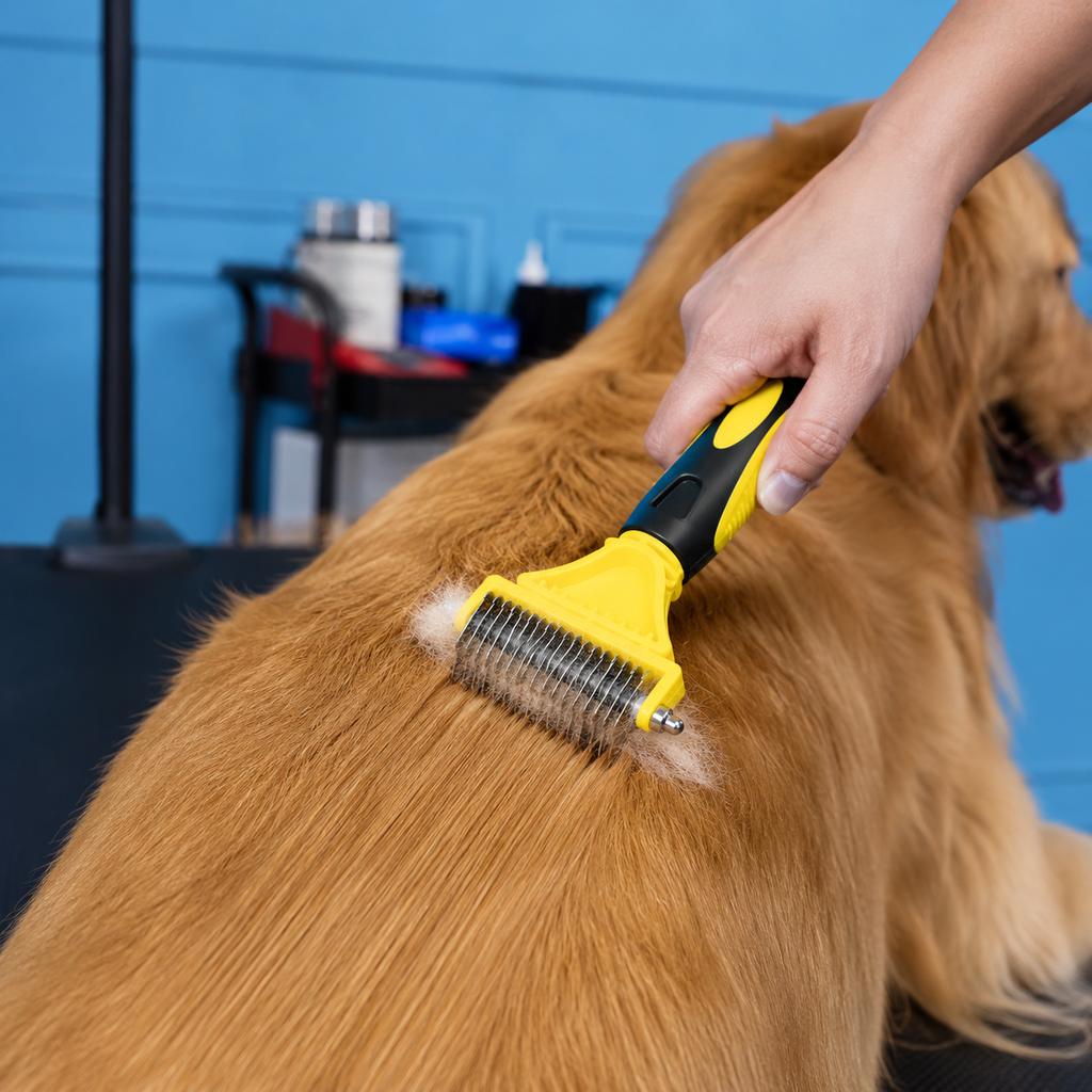 Escova Inox Pet Pro - MimoCao
