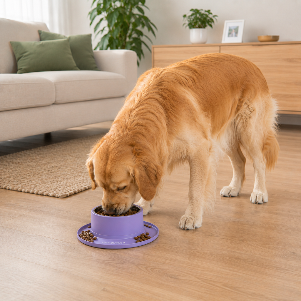 Tigela Antiderrapante Inox para Cães - MimoCao