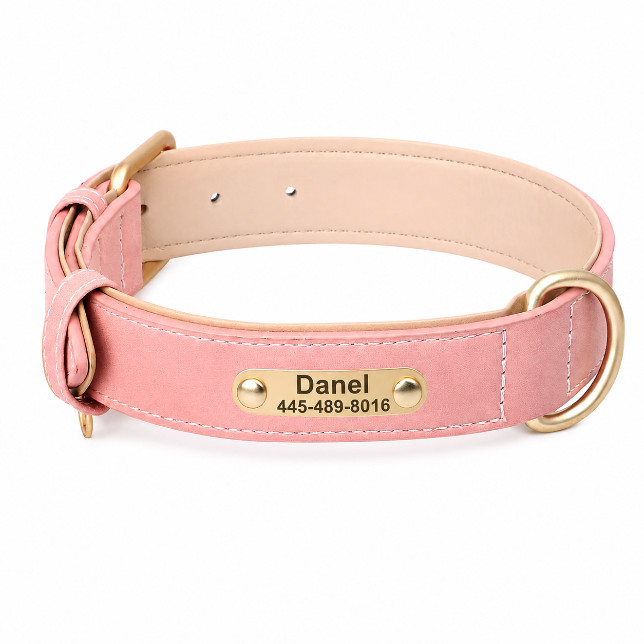 Coleira Personalizada para cães de pequeno, médio e grande porte - MimoCao