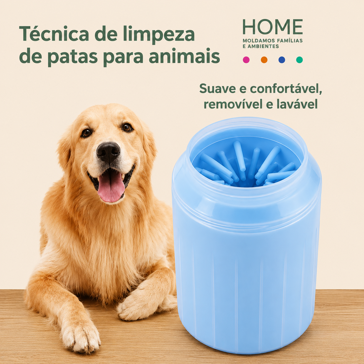 Copo Limpa Patas para Cães - MimoCao