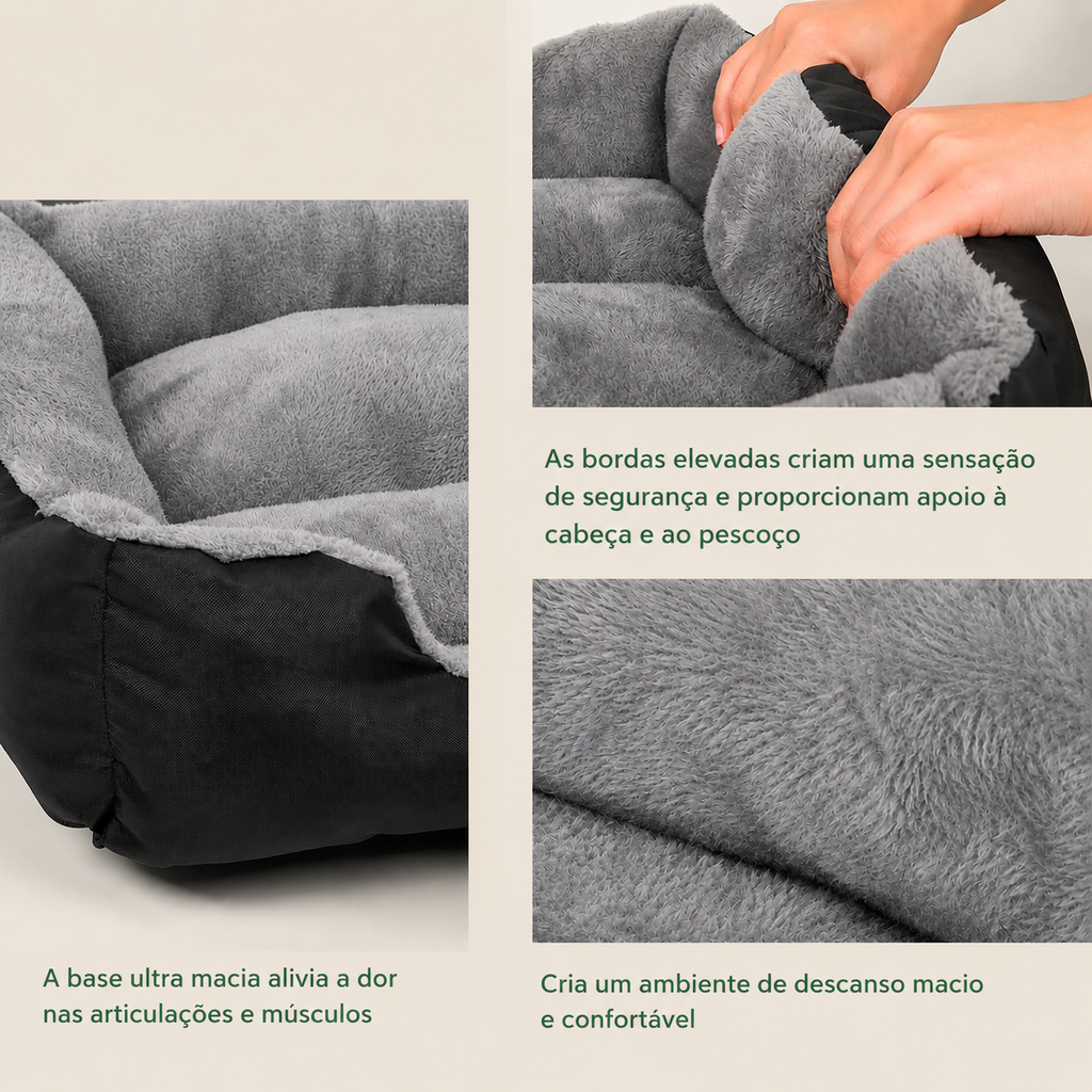 Sofá Cama Macio para Cães - MimoCao