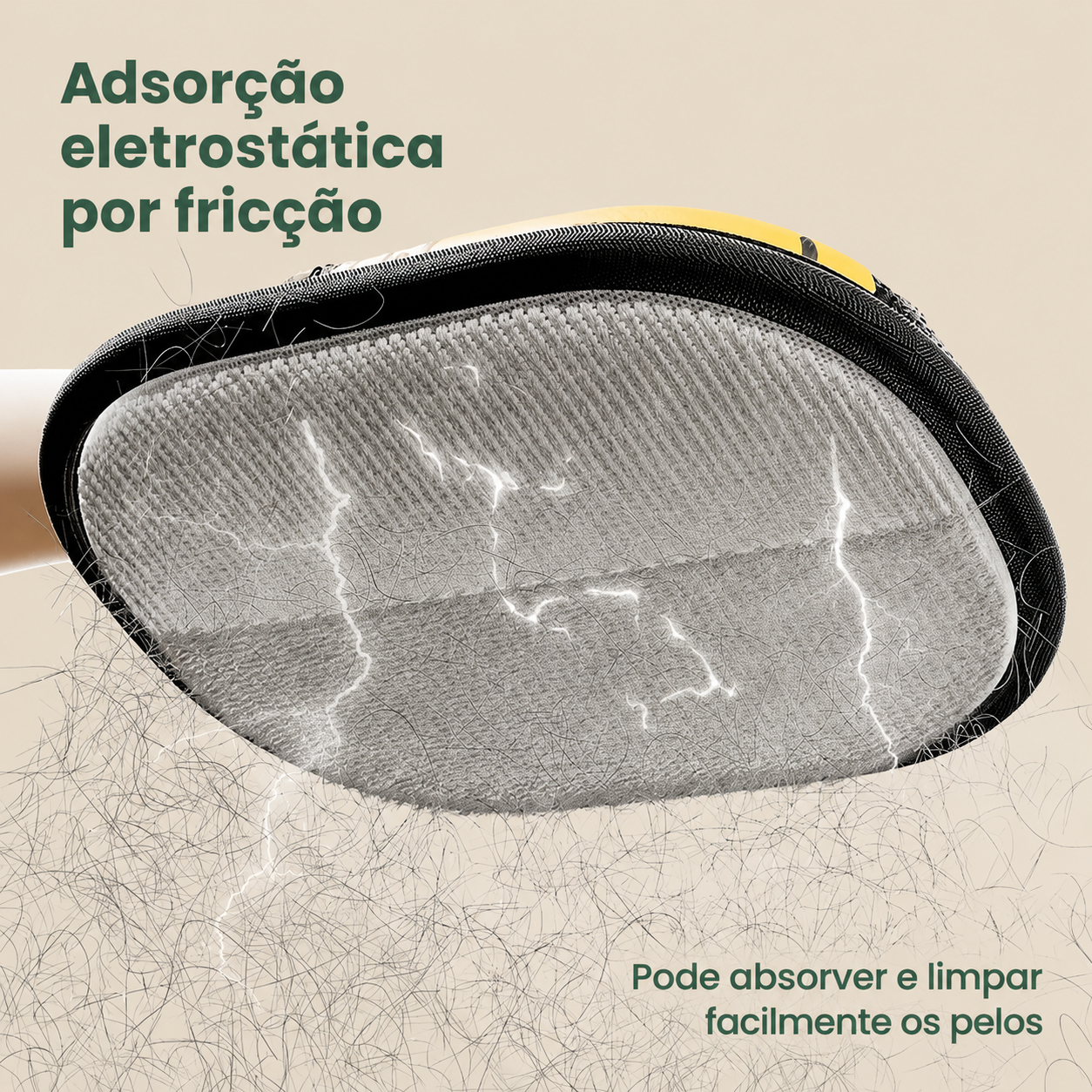 Luva para Remoção de Pelos - Mimocao