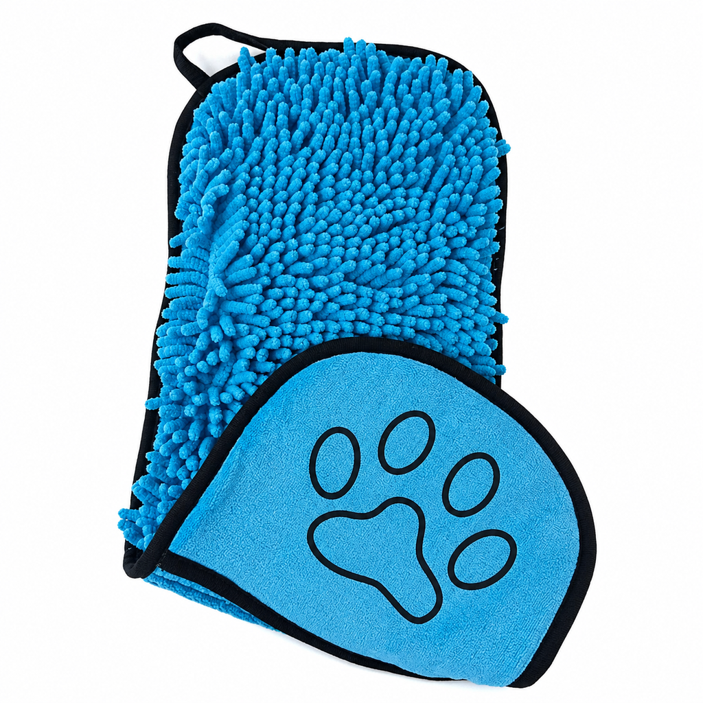 Toalha de Banho Super Absorvente Para Cães de Pequeno e Médio Porte  - MimoCao