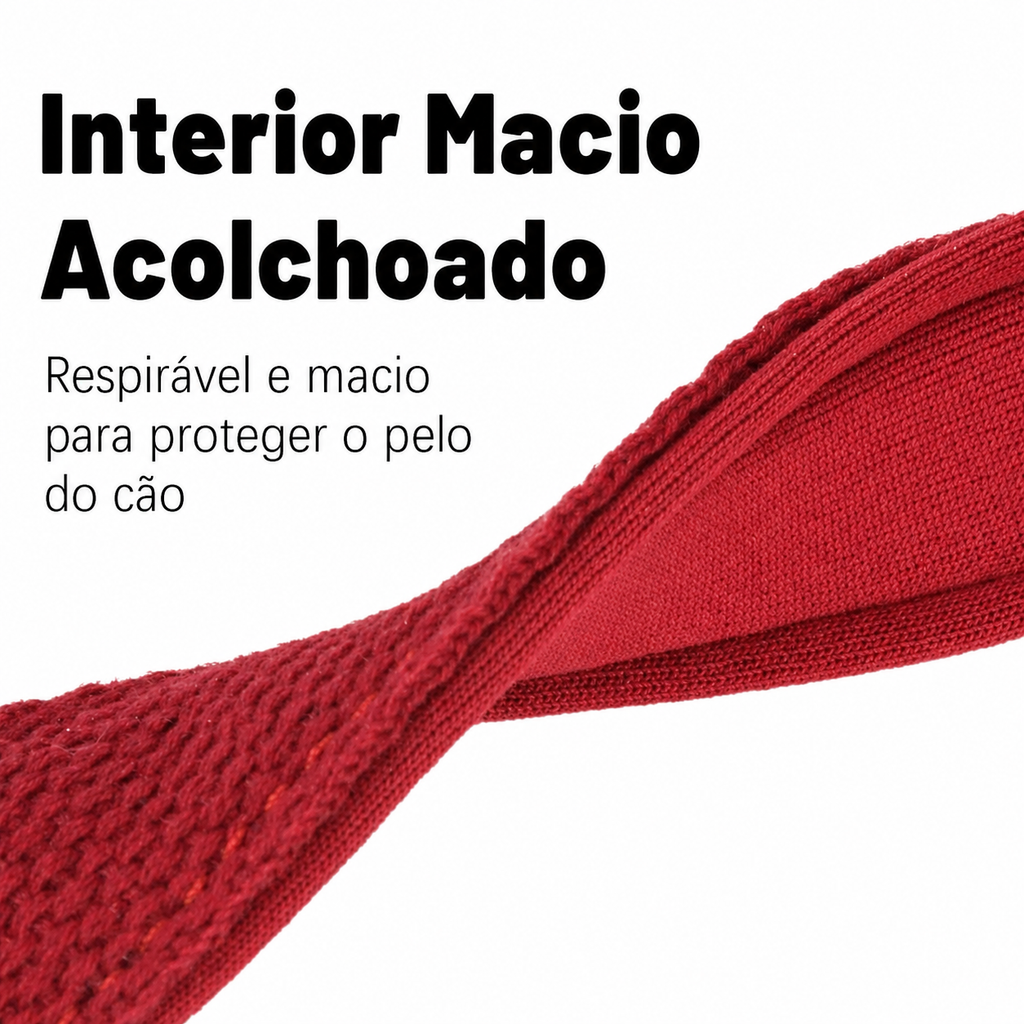 Coleira Ajustável para Cães Pequenos, Médios e Grandes - MimoCao