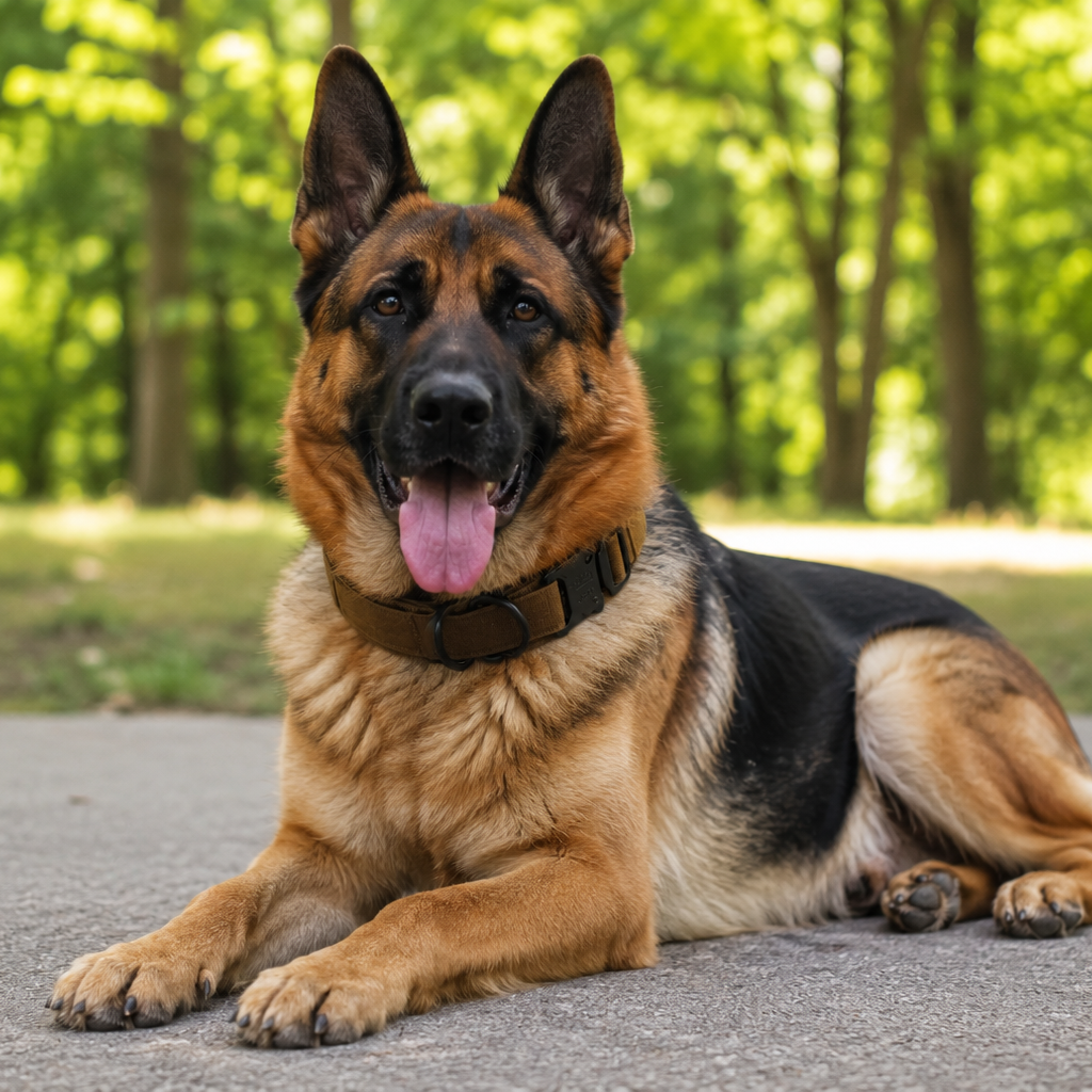 Coleira Tática para Cães Médios e Grandes - MimoCao