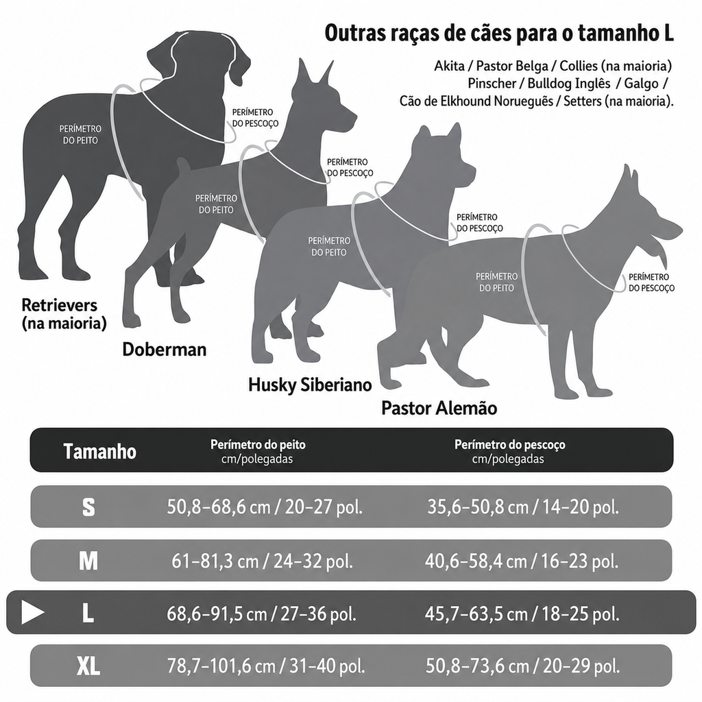 Peitoral Colete para Cães K9 para Cães - MimoCão