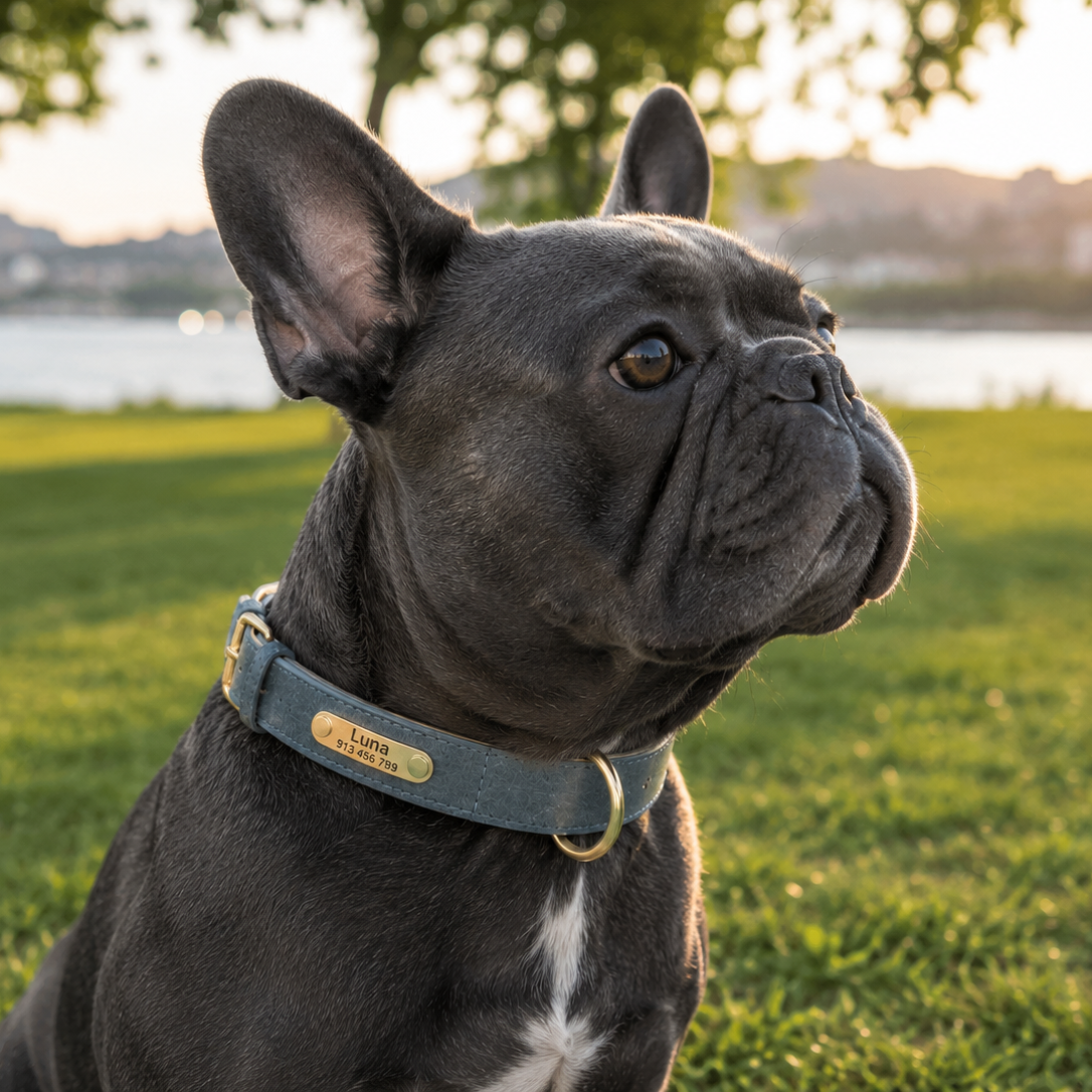 Coleira Personalizada para cães de pequeno, médio e grande porte - MimoCao