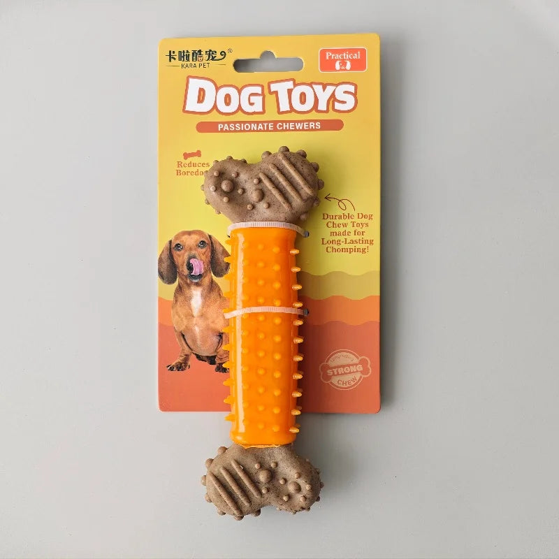 Brinquedo Interativo para Cães em Formato de Osso - MimoCao
