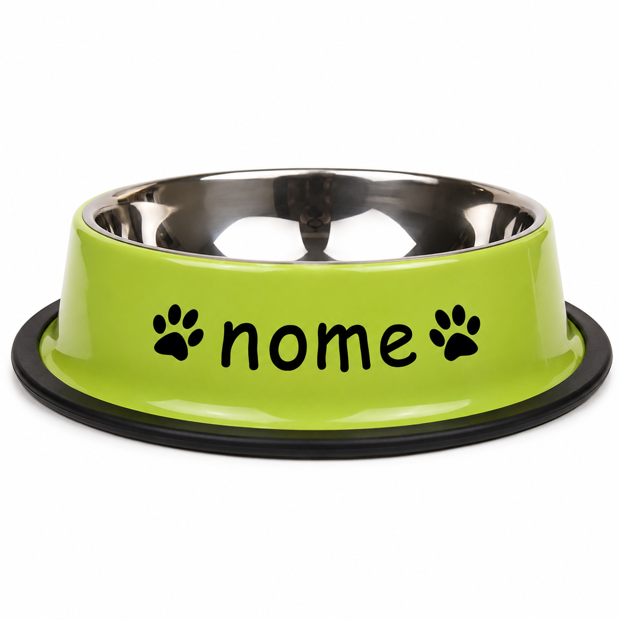 Tigela Personalizada em Aço Inoxidável para Cães - MimoCao