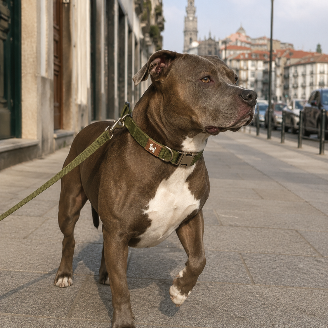 Coleira Ajustável para Cães Pequenos, Médios e Grandes - MimoCao