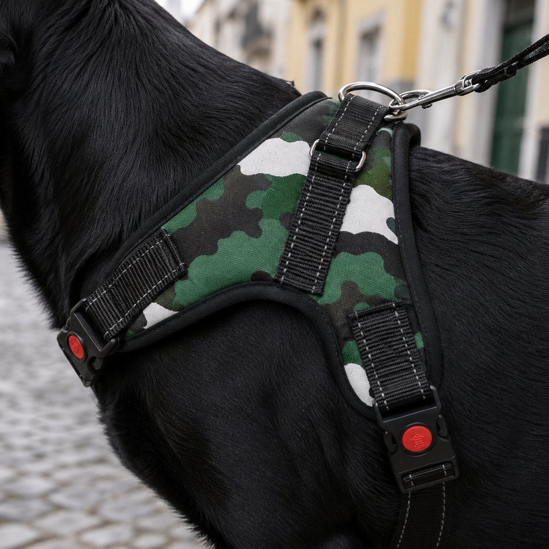 Peitoral para Cães pequenos, médios e grandes - MimoCao