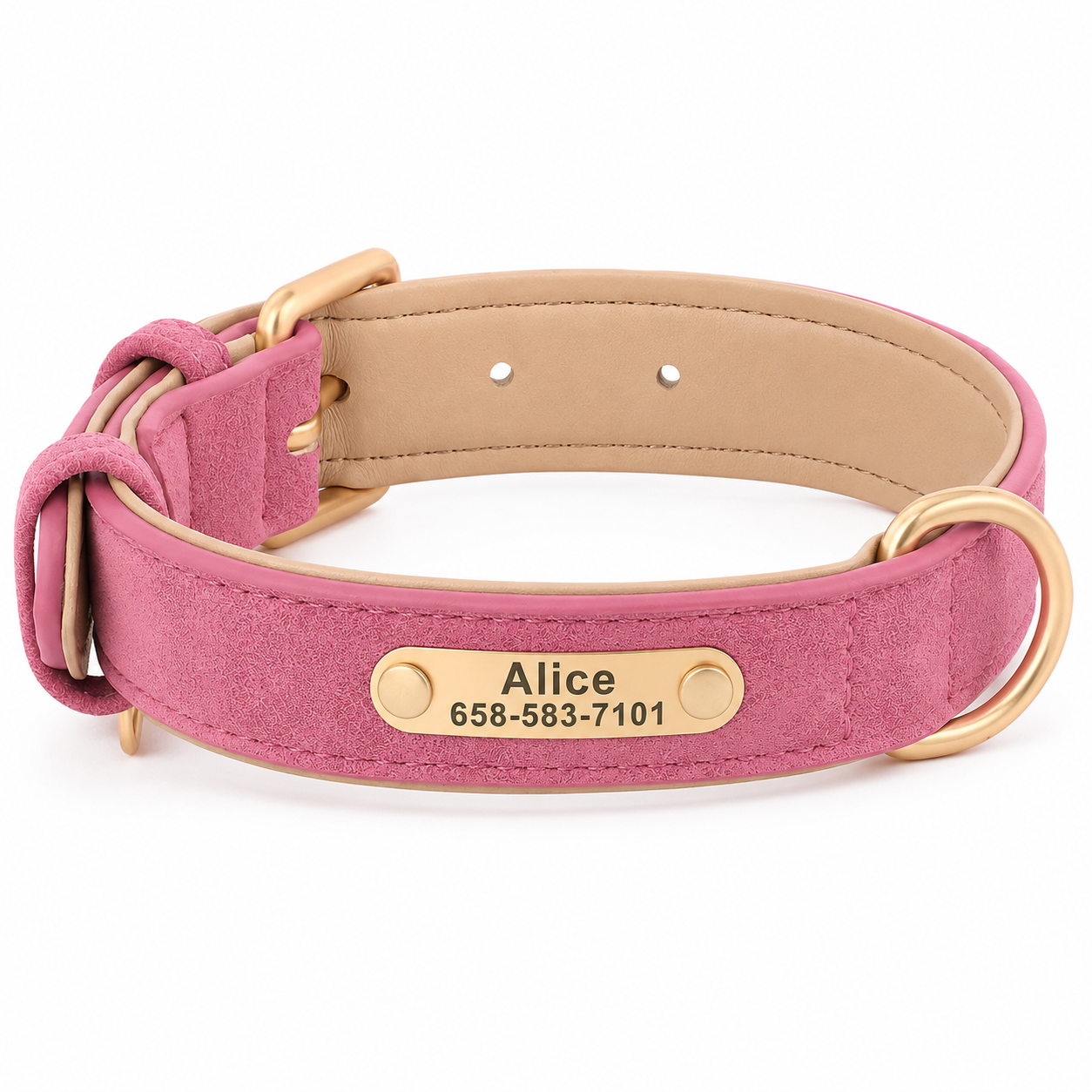 Coleira Personalizada para cães de pequeno, médio e grande porte - MimoCao