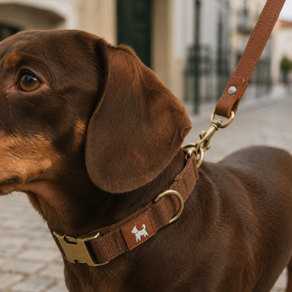 Coleira Ajustável para Cães Pequenos, Médios e Grandes - MimoCao