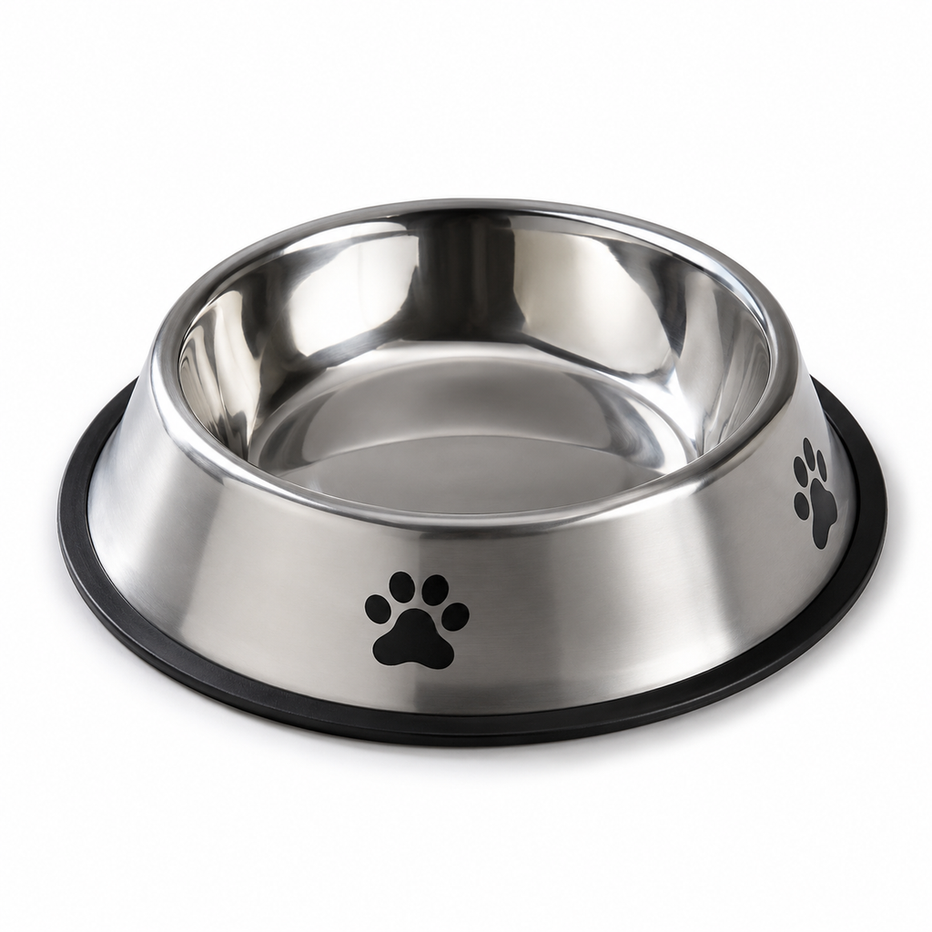Tigela Inox para Ração e Água - MimoCao