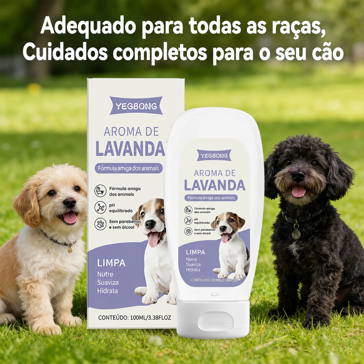 Shampoo 4 em 1 para Cães - MimoCao