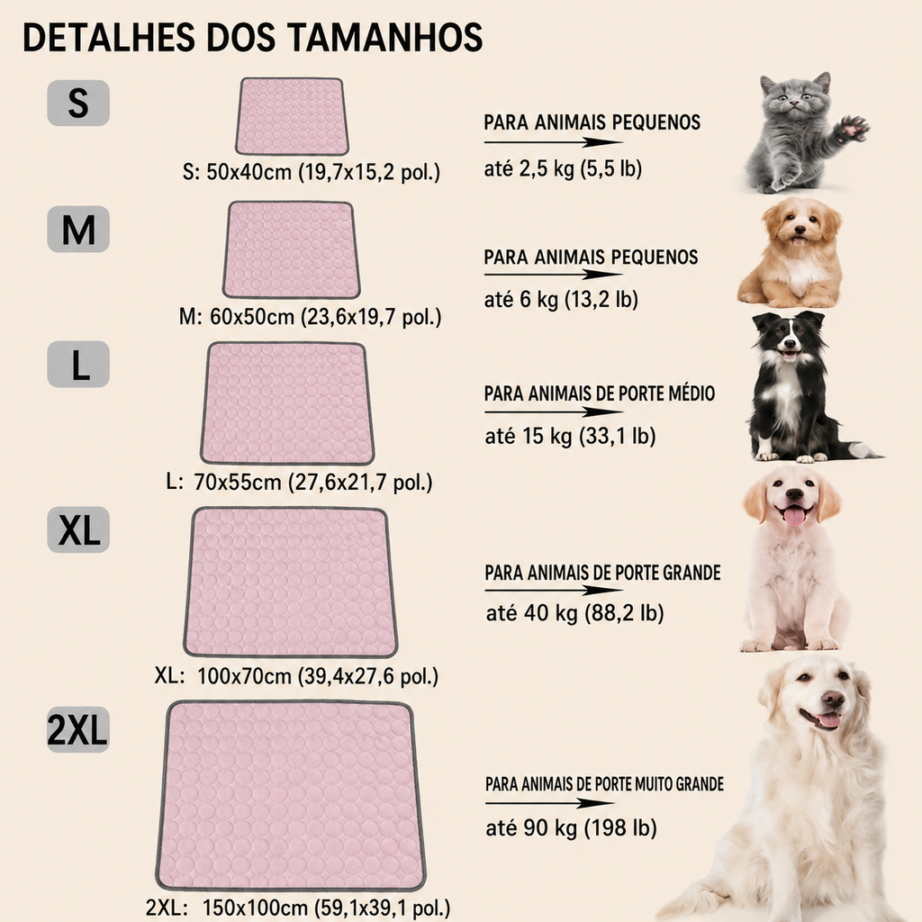 Tapete Refrescante para Cães - MimoCao