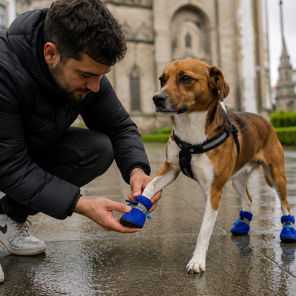 Sapatos Impermeáveis para Cães de Pequeno Porte - MimoCao