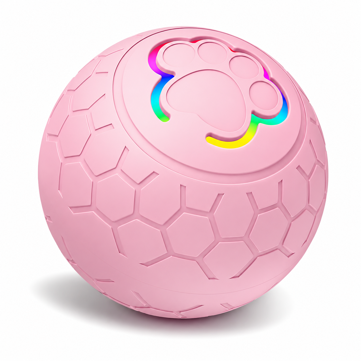 Bola Inteligente com Luzes RGB para Cães - MimoCão
